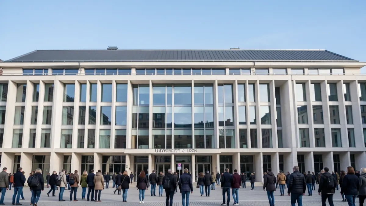Façade de l'Université de Lyon.