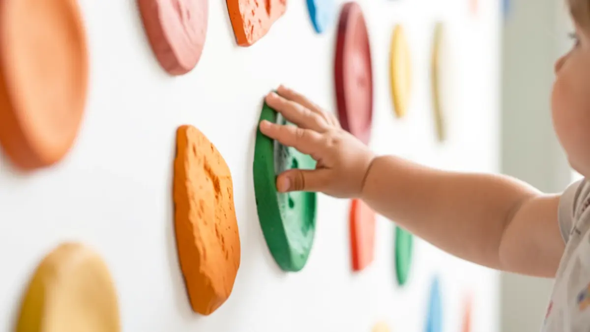 Image générique d'exploration artistique pour jeunes enfants.