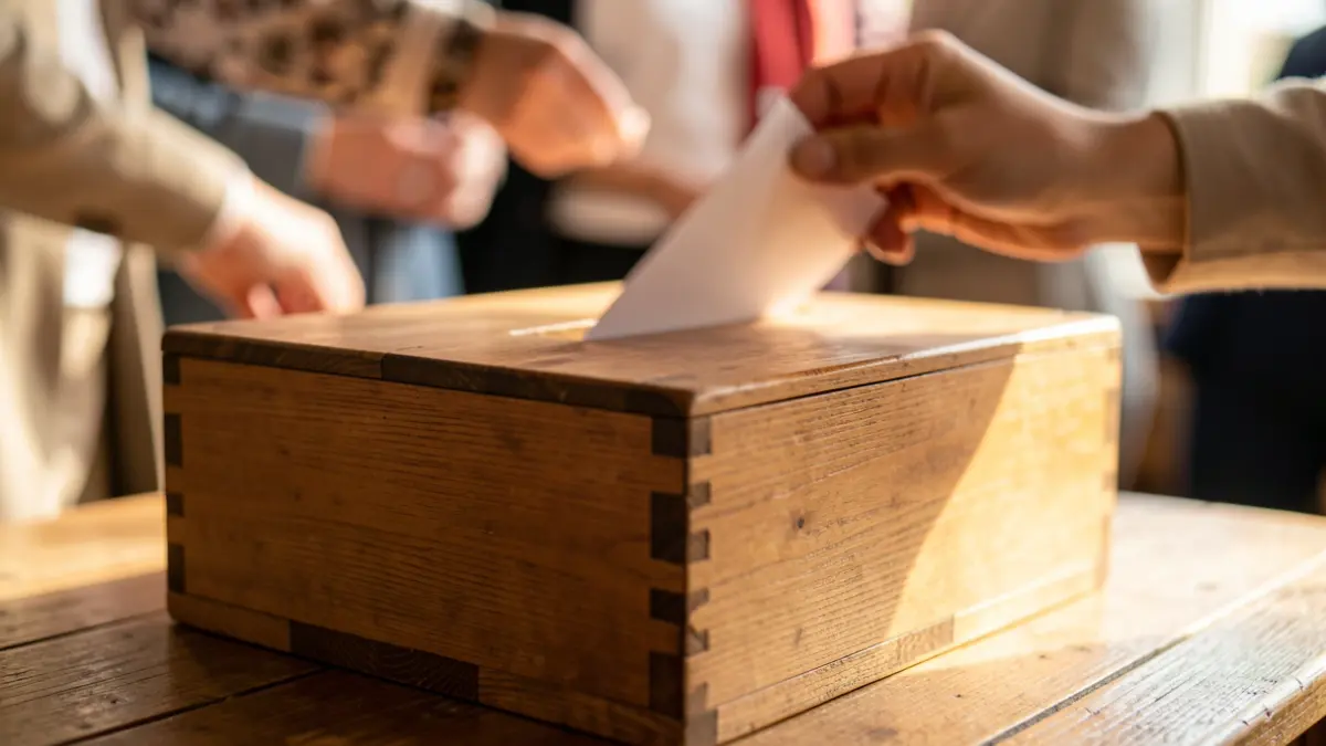 Project submission box for the participatory budget in Sourcieux-les-Mines.
