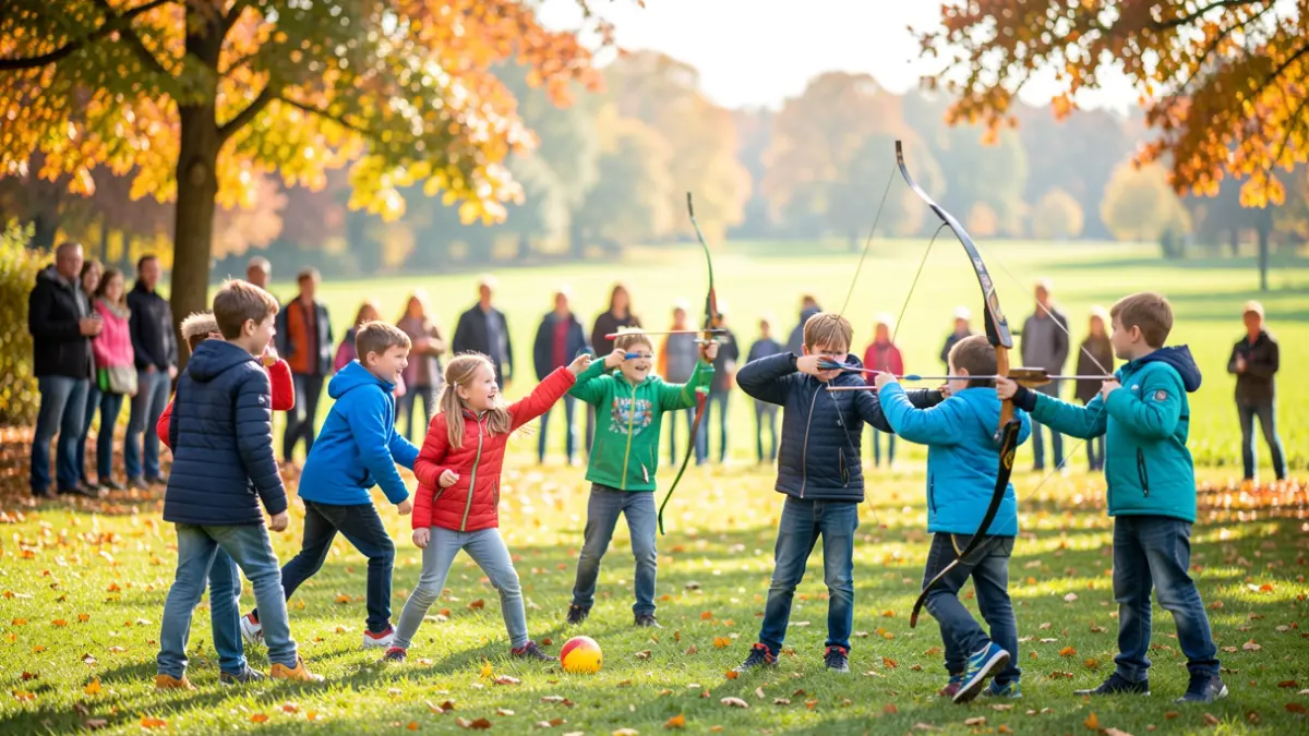 Generic image of children playing outdoors.