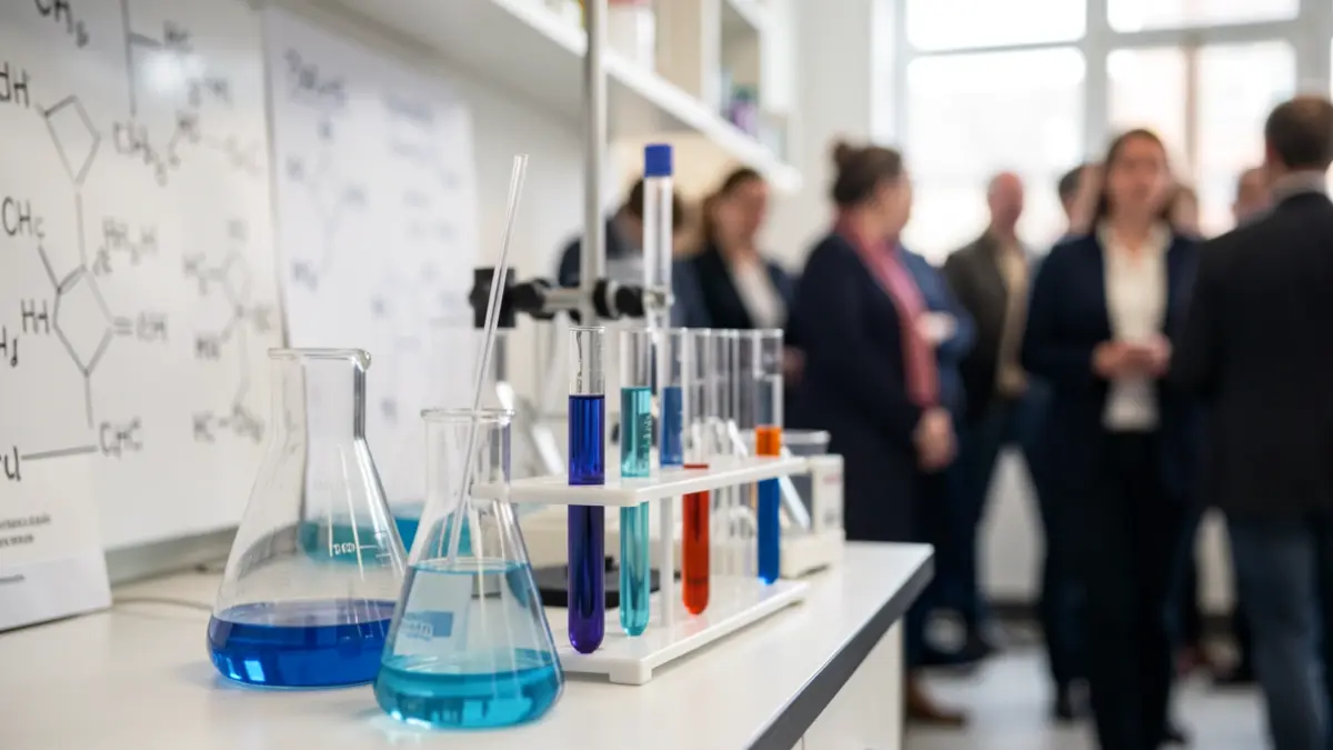 Image générique de matériel scientifique en laboratoire.