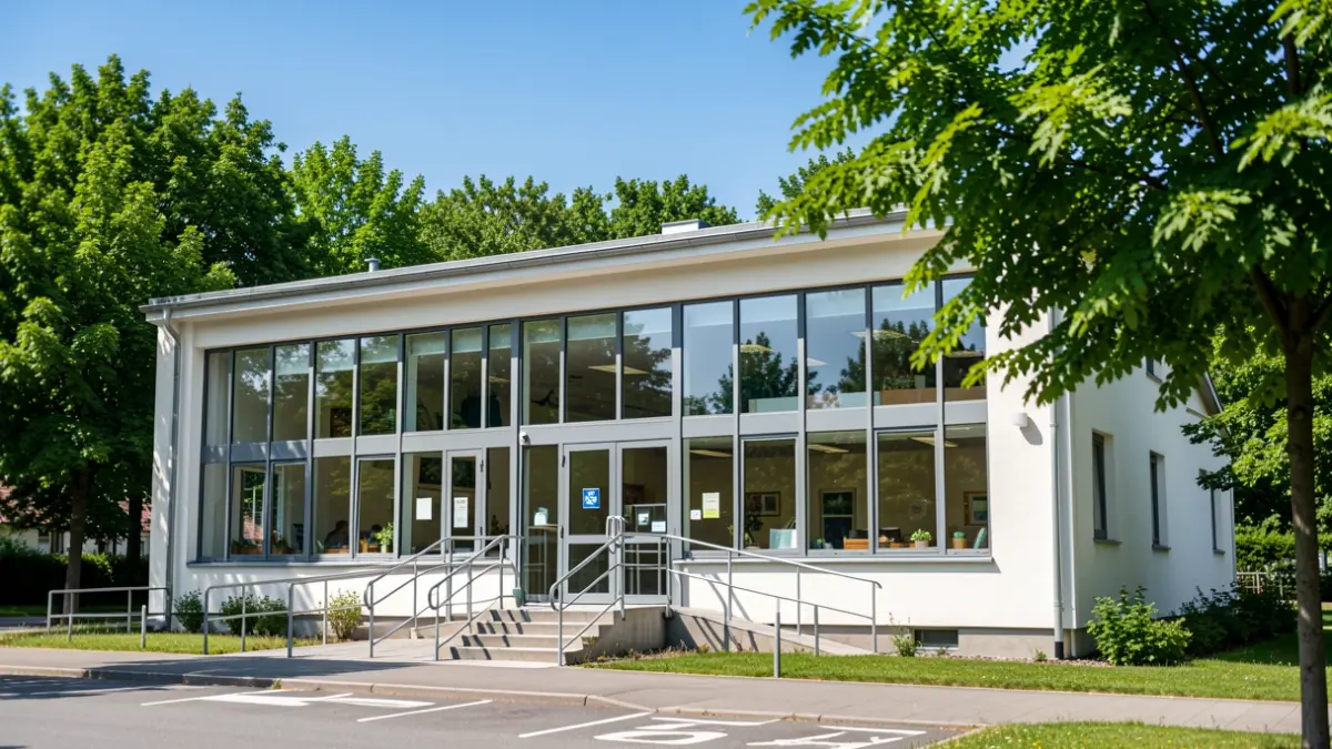 Generic image of a modern and accessible senior center.