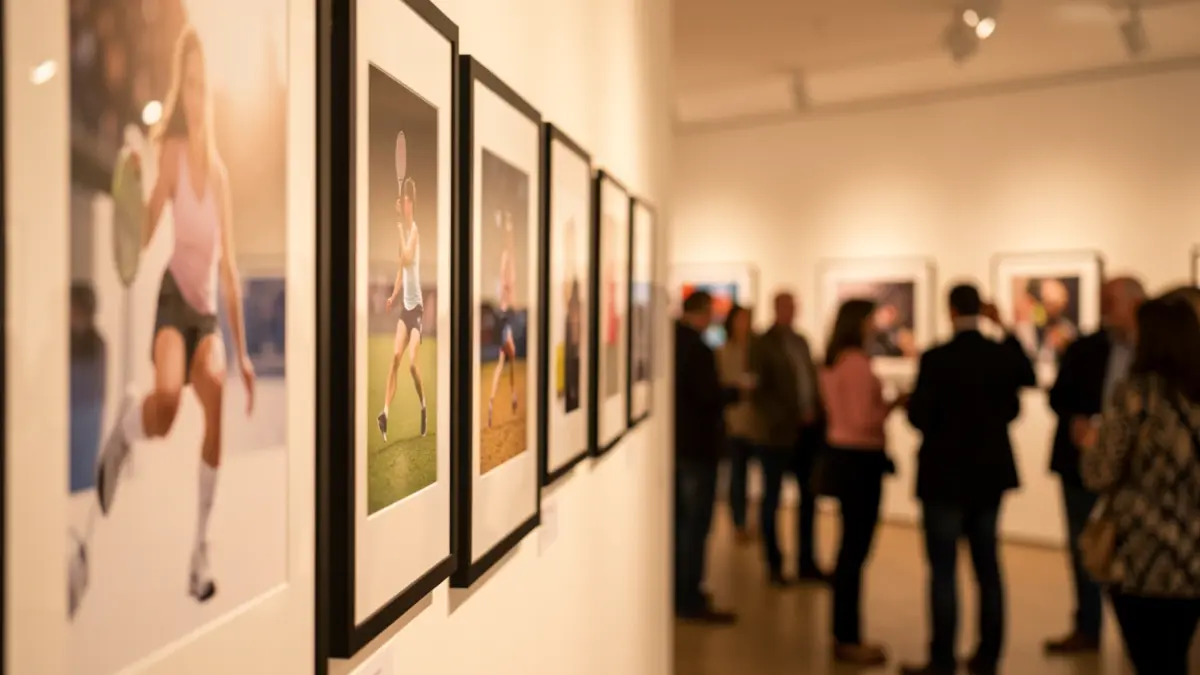 Photography exhibition on the theme of gender in sports at Galerie Domus.