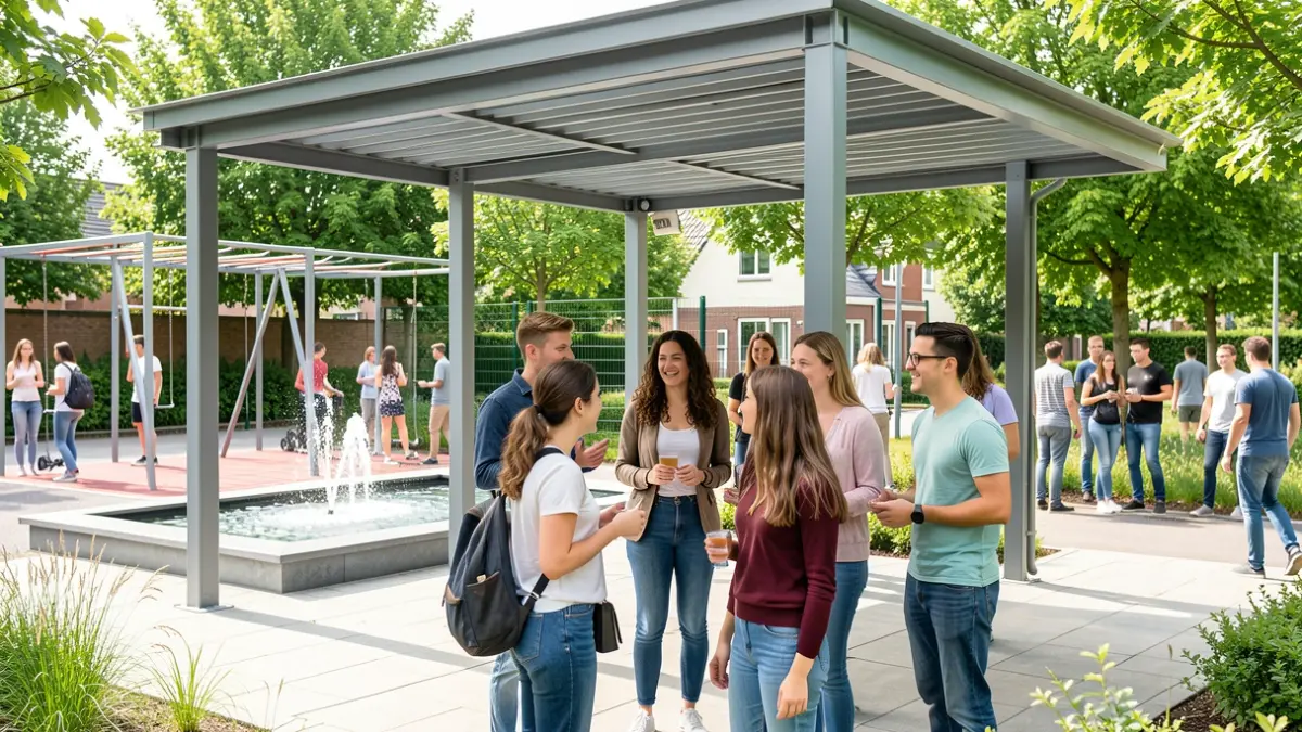Generic image of a new youth space inaugurated in the Saint-Clair neighborhood of Roanne.