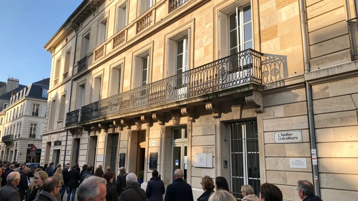 Facade of L'Atelier des Créateurs in Le Coteau.