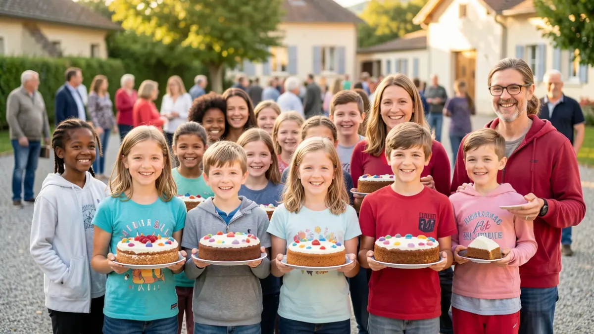 Image générique de la vente de gâteaux solidaire organisée par le CME de Ville-la-Grand.