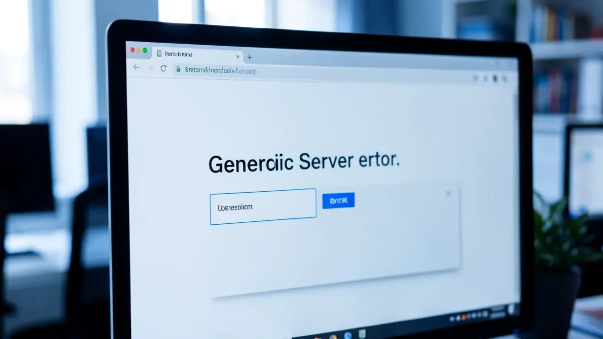 Generic image of IT maintenance on a computer screen.