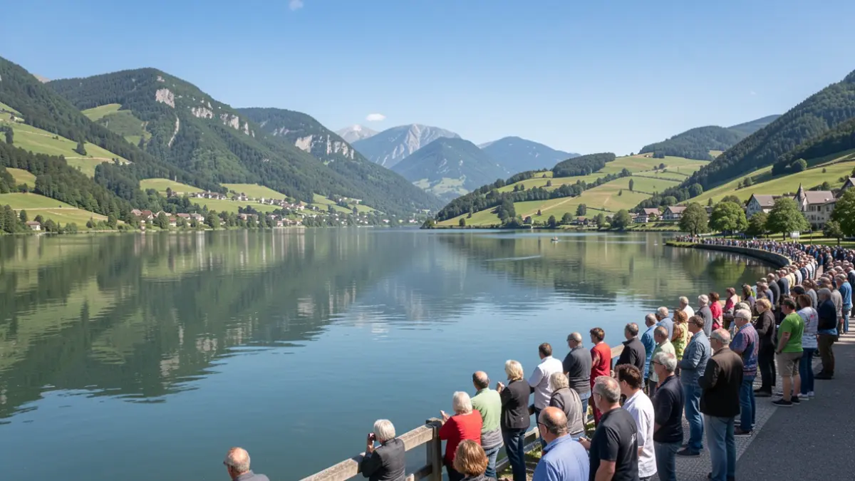 Generic image: with its calm waters and surrounding hills.