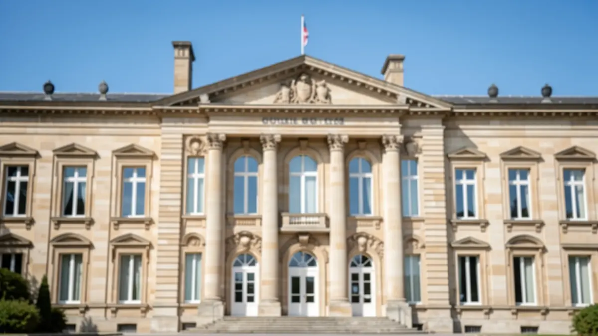 Generic image of an official public building in the Auvergne-Rhône-Alpes region.