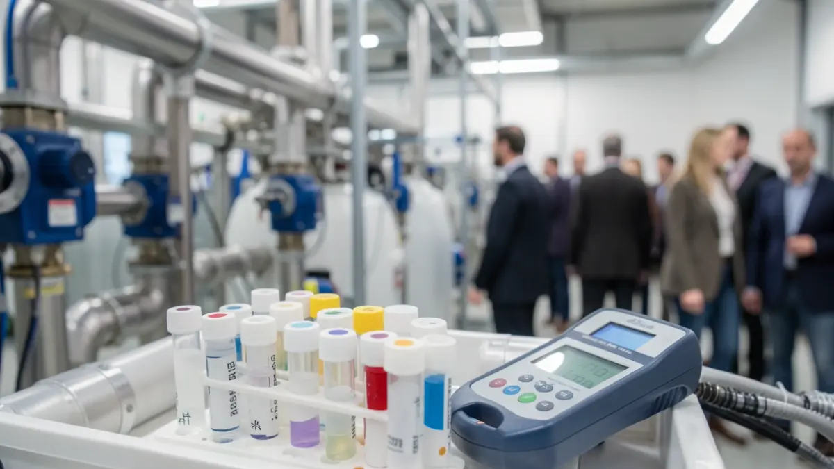 Generic image of laboratory equipment for water analysis.