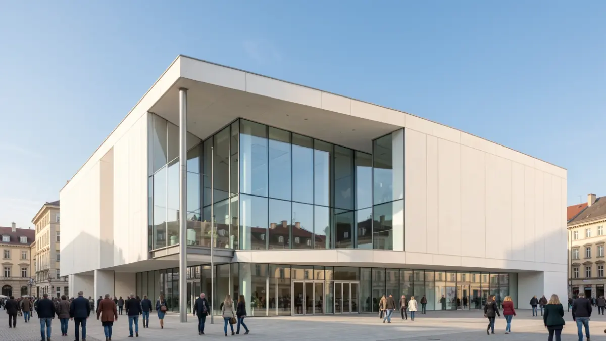 Generic image of a contemporary art museum facade.