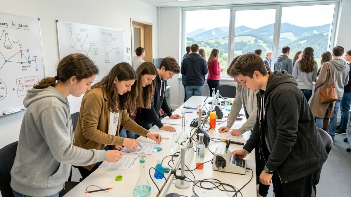 Generic image of a youth air quality science workshop.