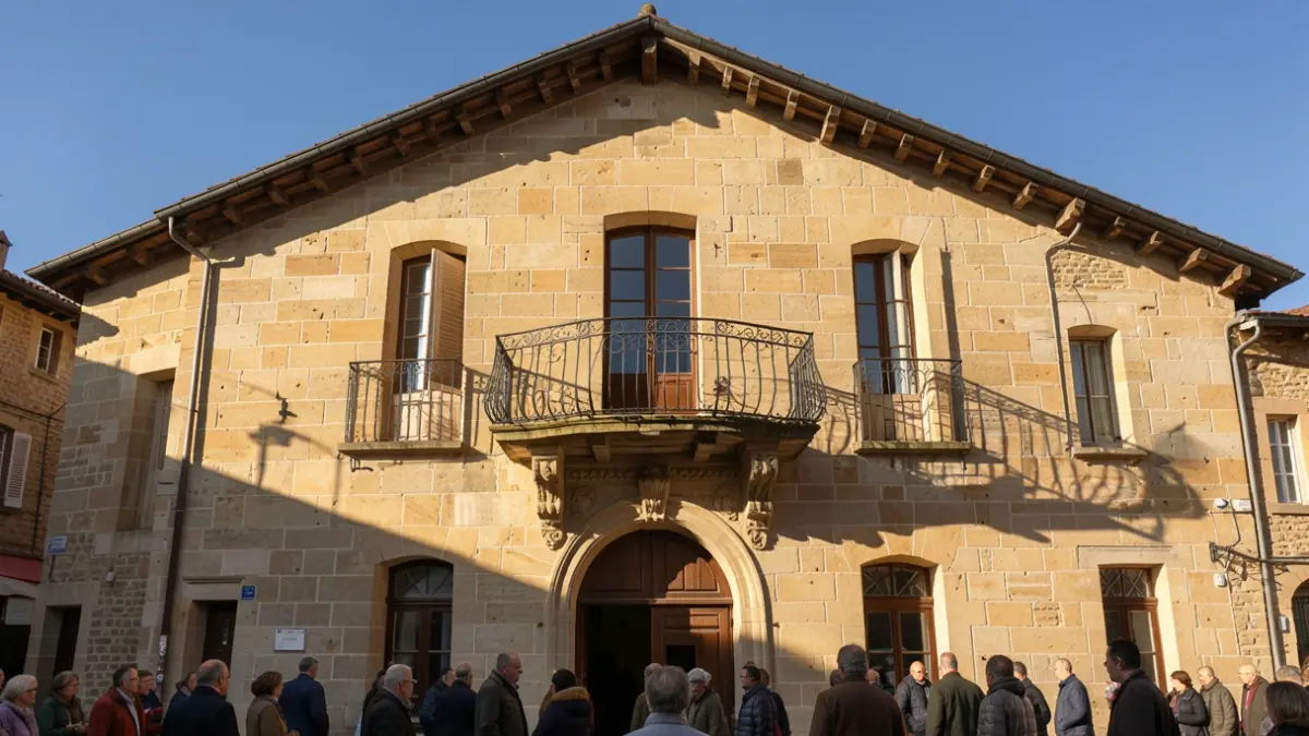 Image générique de la façade d'un bâtiment administratif public dans la région Auvergne-Rhône-Alpes.