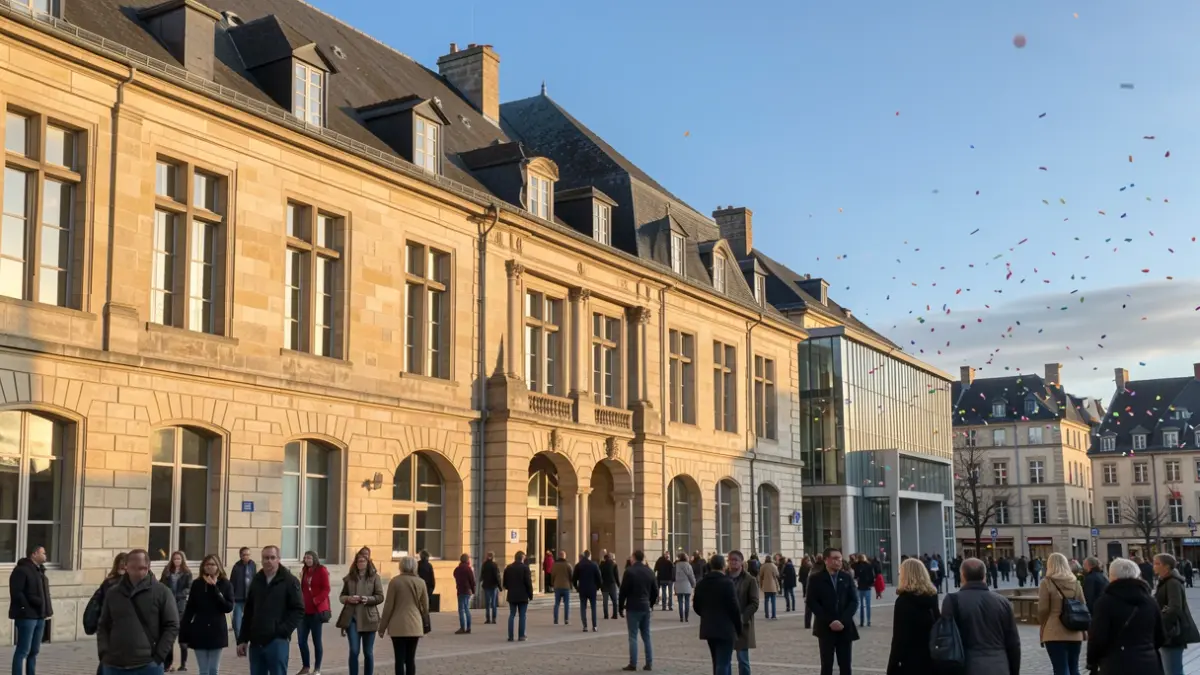 Generic image of a school building in France. Never use proper names. Never claim it shows the real thing.