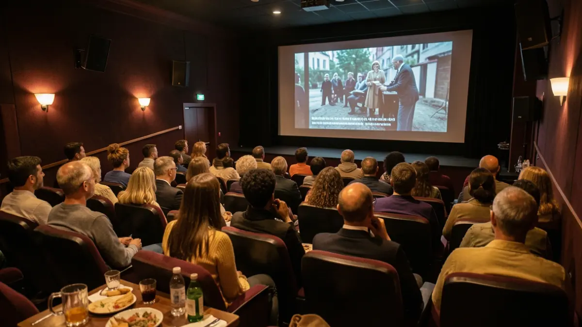 Generic image of a documentary film festival.
