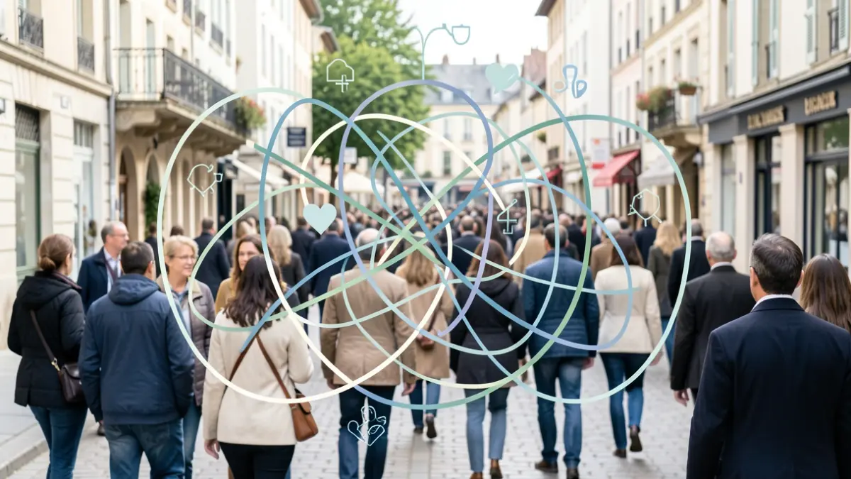 Generic image: featuring intertwined lines and subtle symbols.