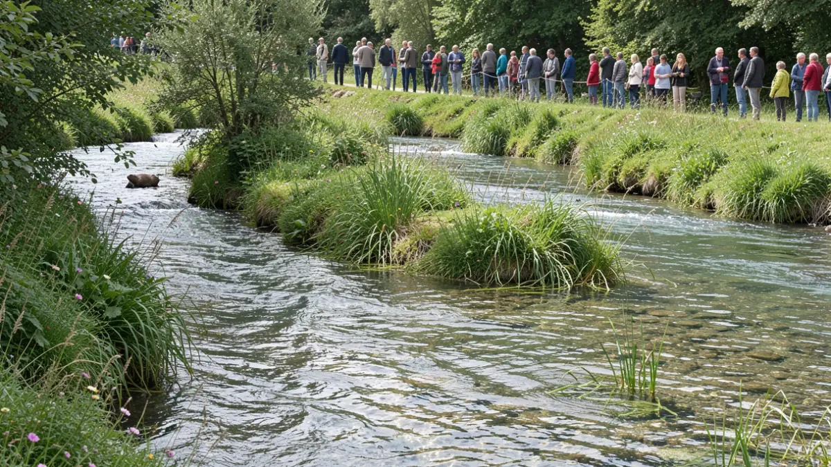 Image générique de restauration de rivière en Auvergne-Rhône-Alpes.
