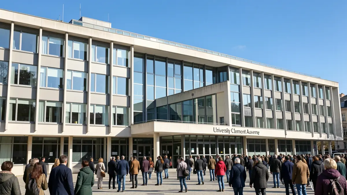 Main building of the University Clermont Auvergne.
