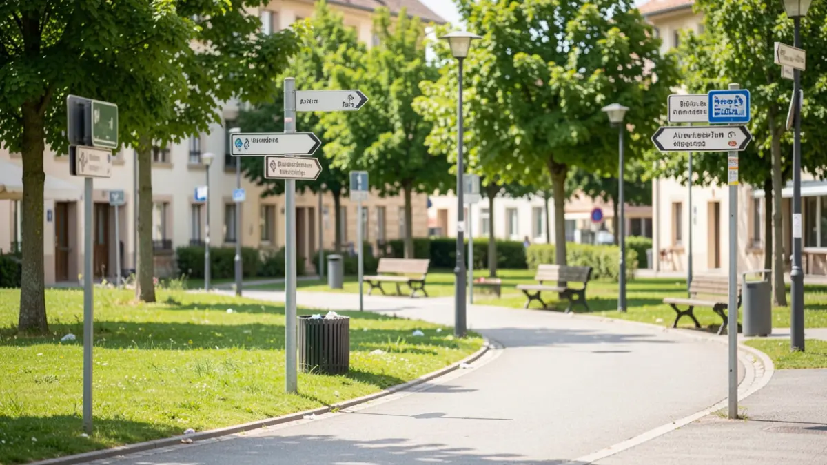 Generic image of a clean and well-maintained public space, symbolizing community effort against litter.