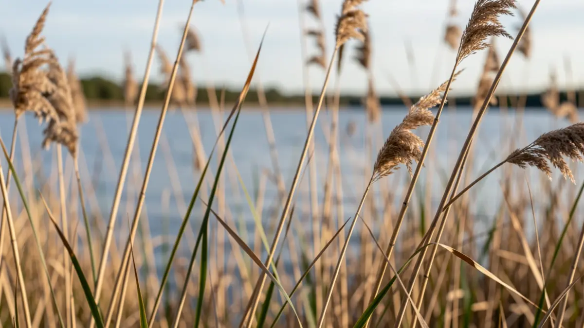 Generic image of reeds in a wetland area.