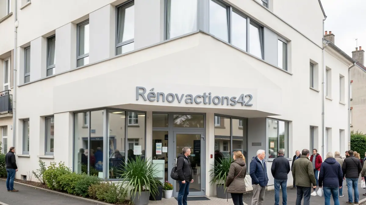 Generic image of the Rénov'actions42 public service in the Loire.