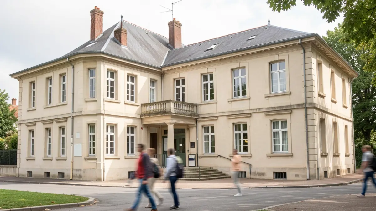 Pré-Martin building in Saint-Baldoph.